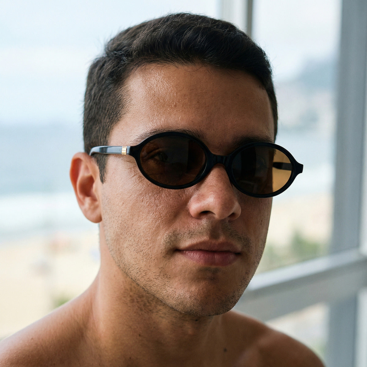 Óculos De Sol Nobre Versage 8 - Noir Uv400 Polarizado