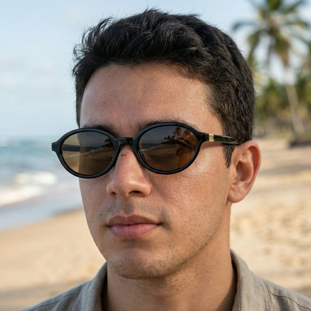 Óculos De Sol Nobre Versage 8 - Noir Uv400 Polarizado