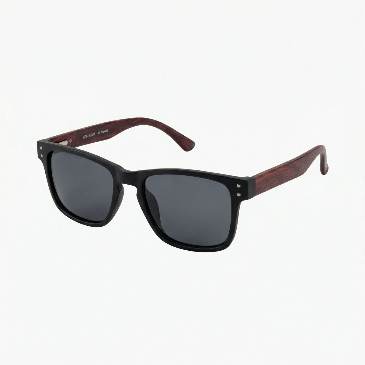 Óculos De Sol Wooden Noir E Bamboo Noir - Reflex Uv400