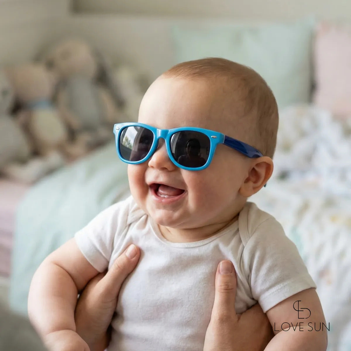 Óculos De Sol Softflex Kids Baby Blue Unissex