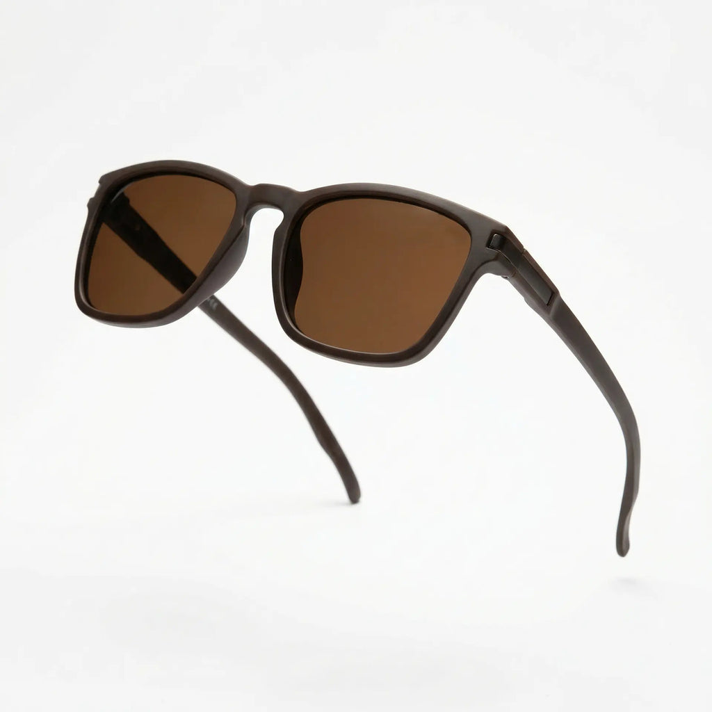 Óculos De Sol Okl Black - Ambar Uv400 Polarizado Unissex