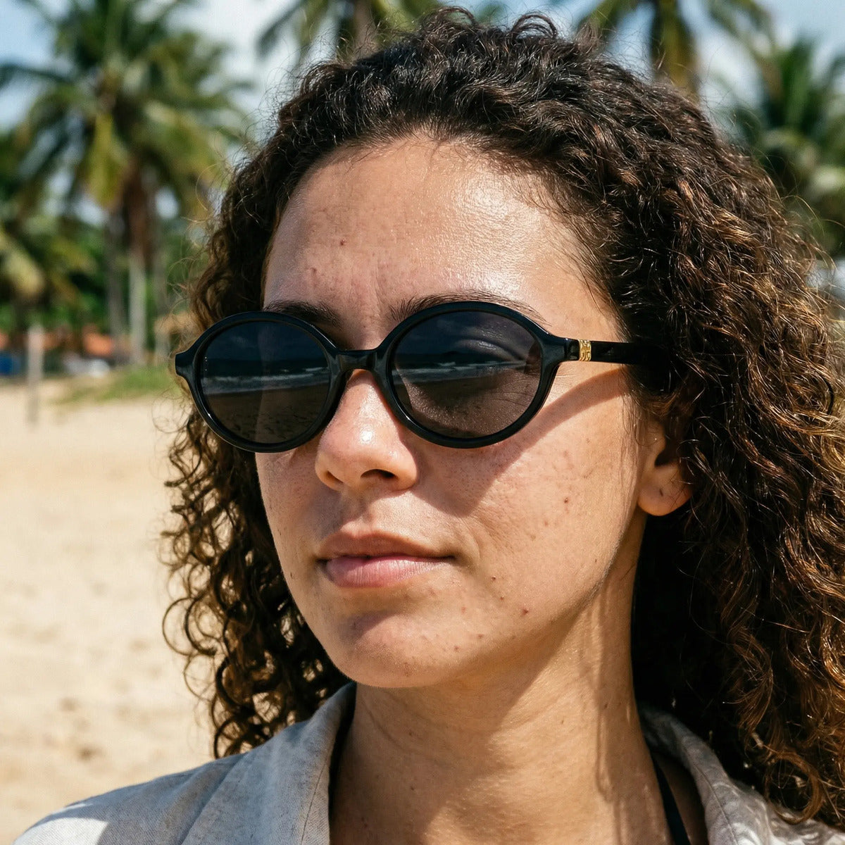 Óculos De Sol Nobre Miu Luxury - Blackout Uv400 Polarizado