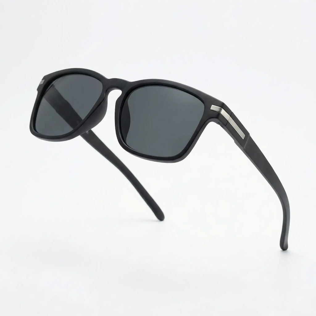 Óculos De Sol Okl Black - Ambar Uv400 Polarizado Unissex