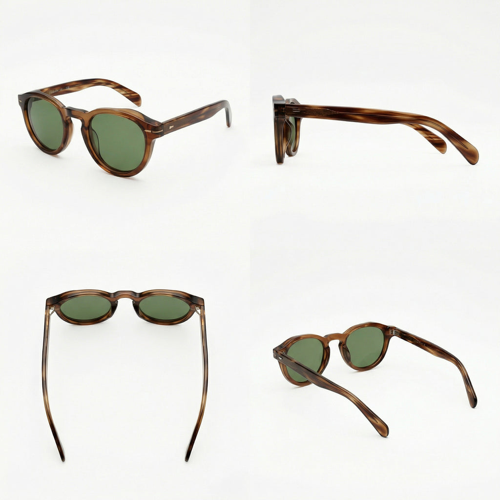 Óculos De Sol Talisman Tortoise - Noir Uv400 Polarizado