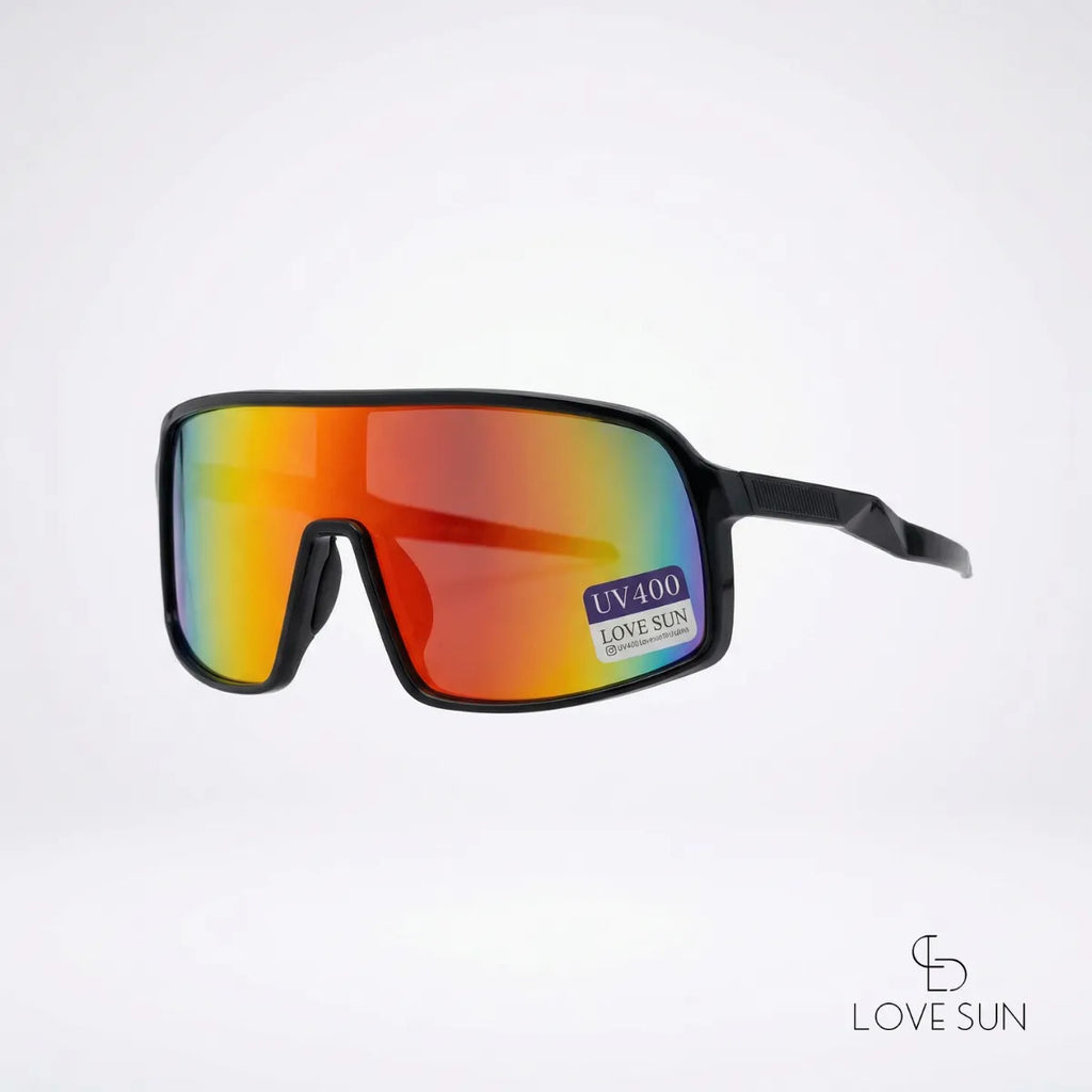 Óculos Ciclismo Esportivo Uv400 Espelhado Rainbow Lovesun