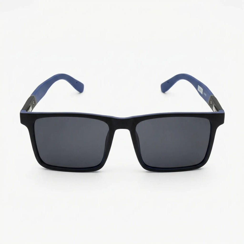 Óculos De Sol Triton Grey E Blue Uv400 Polarizado Unissex