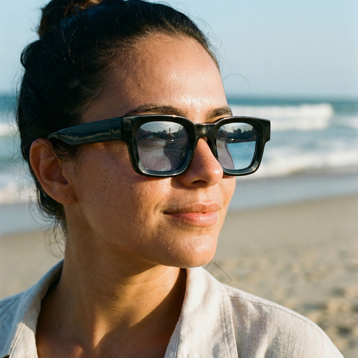 Óculos De Sol Bayran Sunset Sunrise Noir Uv400 Polarizado