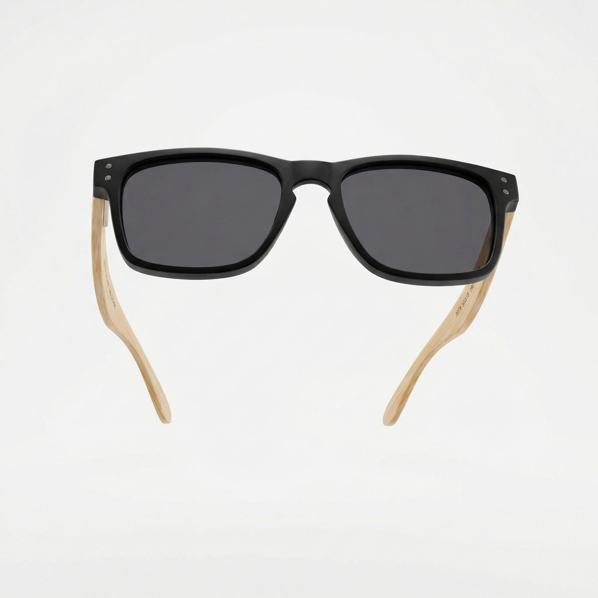 Óculos De Sol Wooden Noir E Bamboo Noir - Reflex Uv400