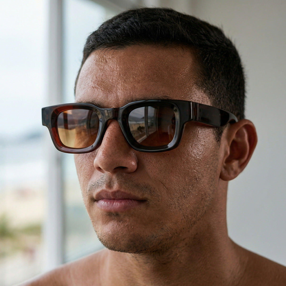Óculos De Sol Bayran Sunset Sunrise Noir Uv400 Polarizado