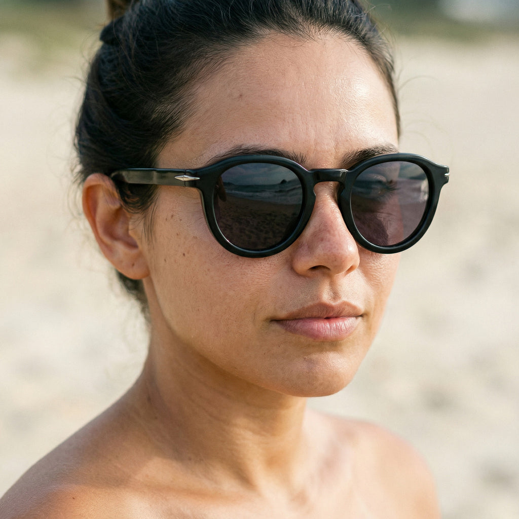 Óculos De Sol Talisman Tortoise - Noir Uv400 Polarizado