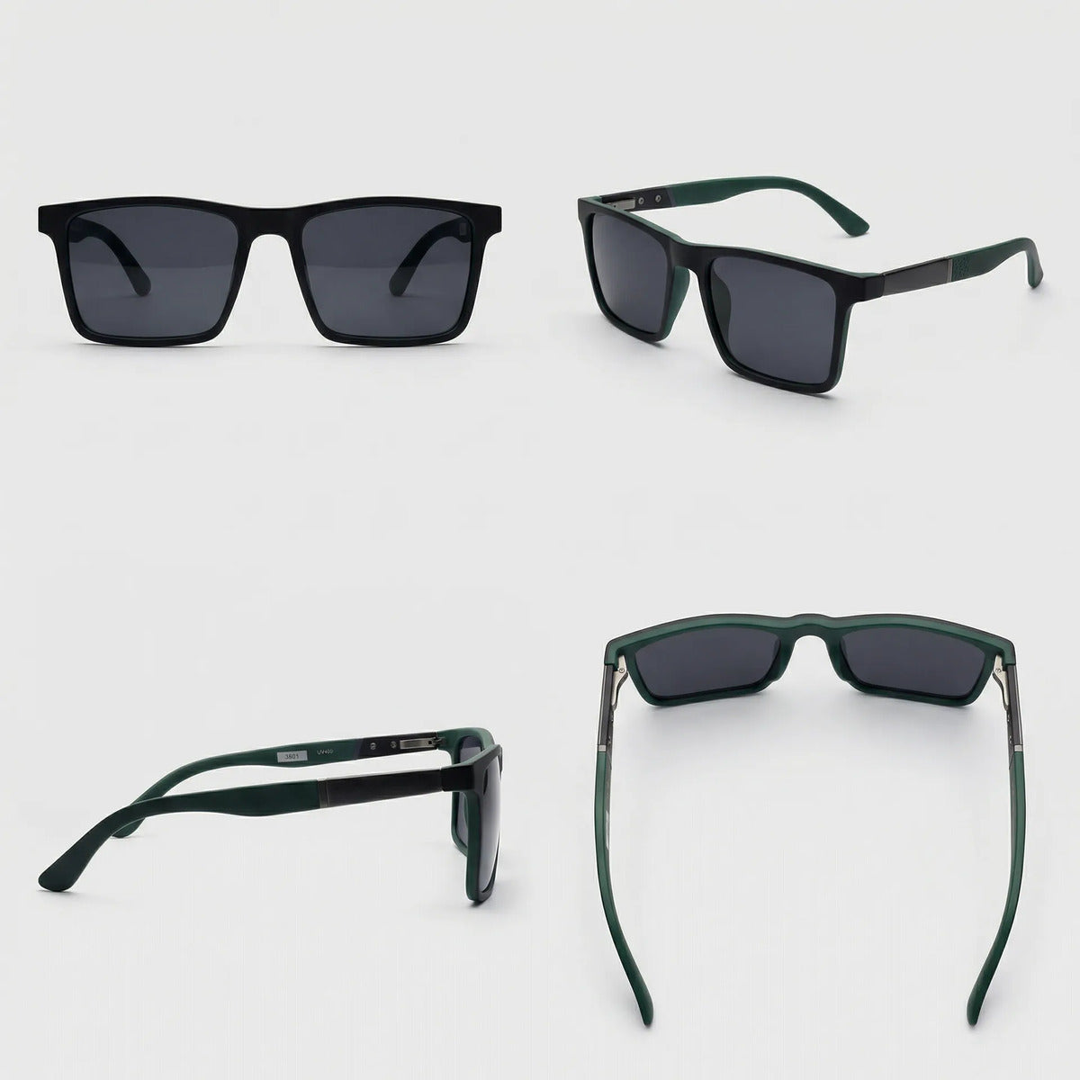 Óculos De Sol Triton Grey E Blue Uv400 Polarizado Unissex