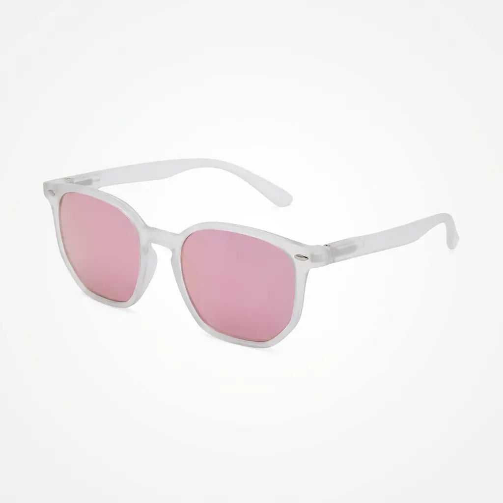 Óculos De Sol Lumina Cristal Lilac Uv400 Polarizado Unissex