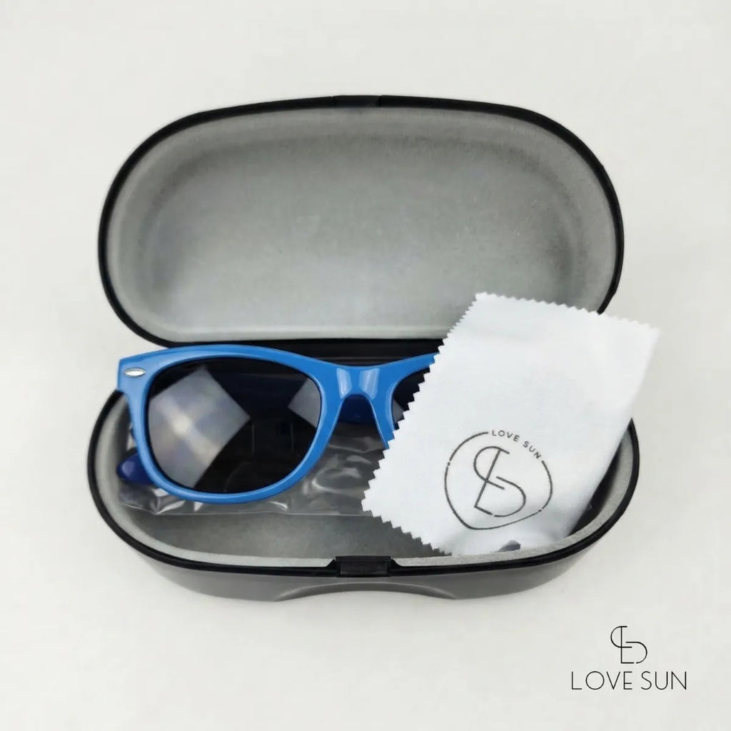 Óculos De Sol Softflex Kids Baby Blue Unissex