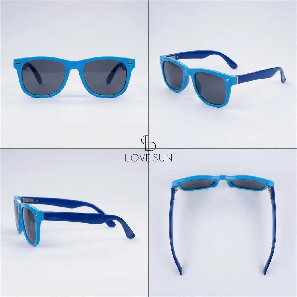 Óculos De Sol Softflex Kids Baby Blue Unissex