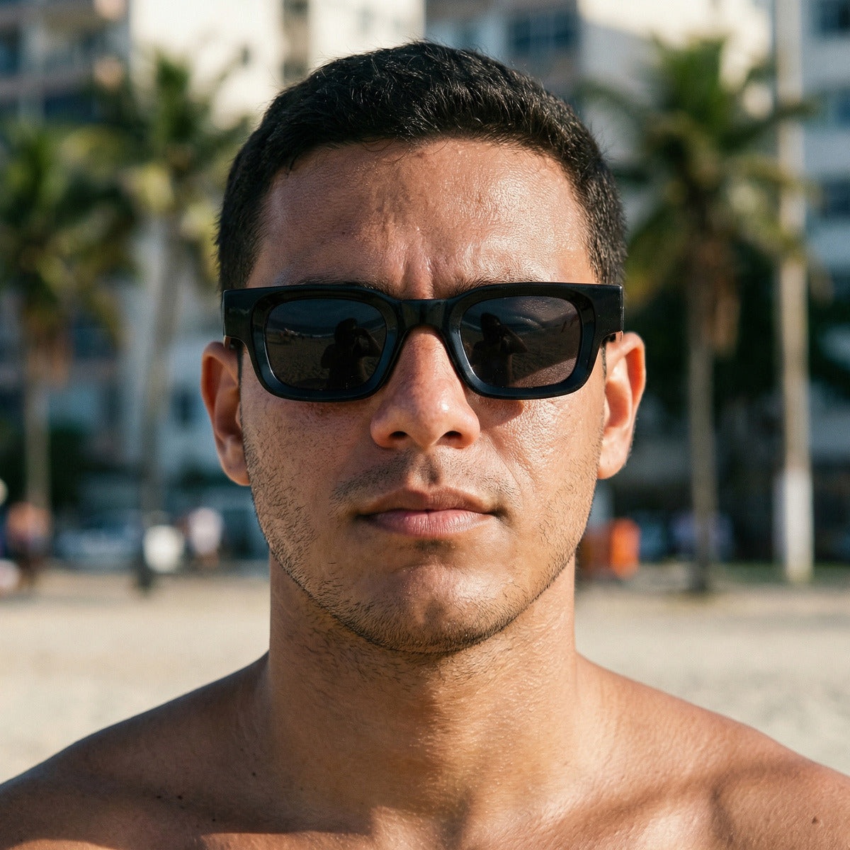 Óculos De Sol Bayran Sunset Sunrise Noir Uv400 Polarizado