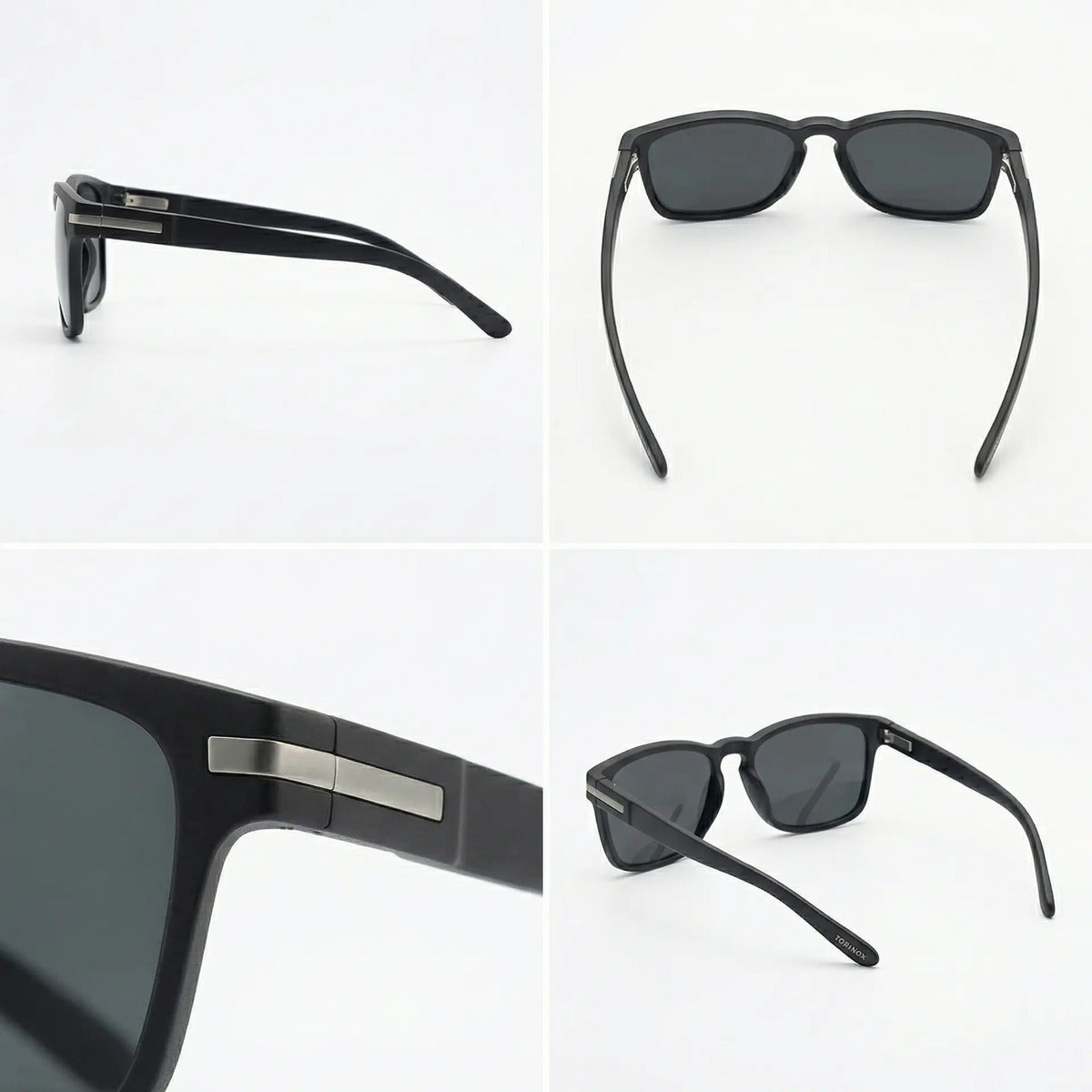 Óculos De Sol Okl Black - Ambar Uv400 Polarizado Unissex