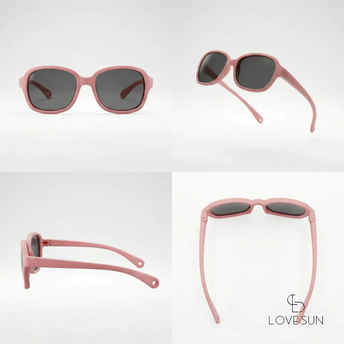 Óculos De Sol Softflex Kids Pinky-rosa Unissex