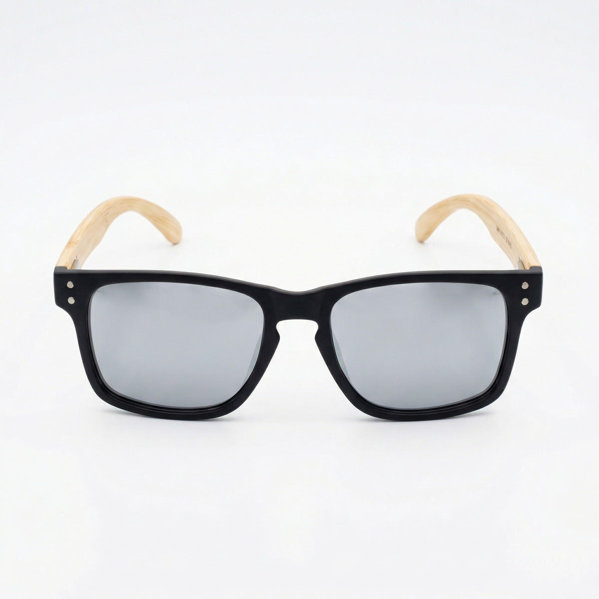 Óculos De Sol Wooden Noir E Bamboo Noir - Reflex Uv400