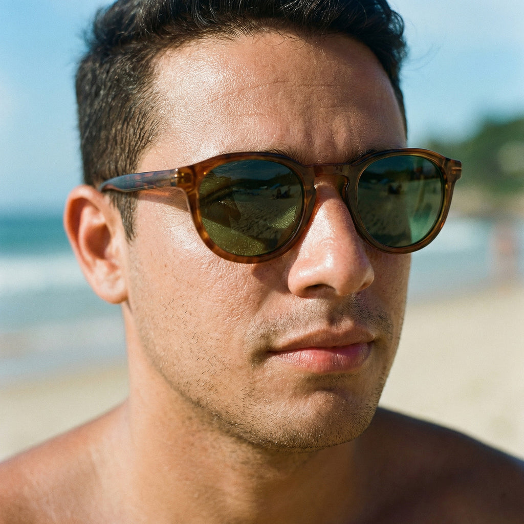 Óculos De Sol Talisman Tortoise - Noir Uv400 Polarizado