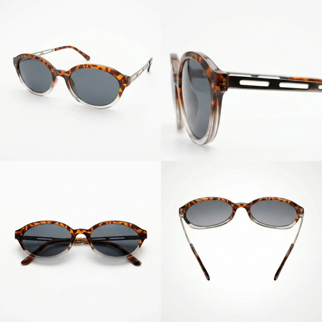 Óculos De Sol Cat Eyes Ambar - Sky- Lucid Uv400 Polarizado