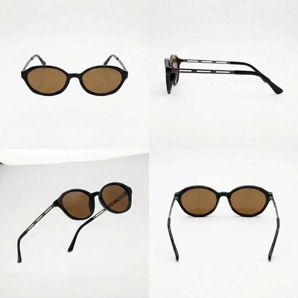 Óculos De Sol Cat Eyes Ambar - Sky- Lucid Uv400 Polarizado