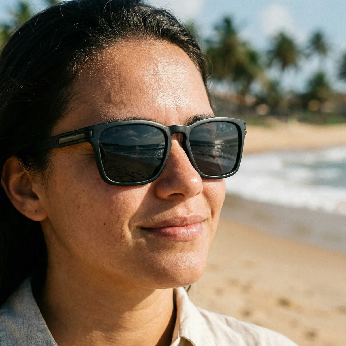 Óculos De Sol Essentia Noir Uv400 Polarizado Unissex