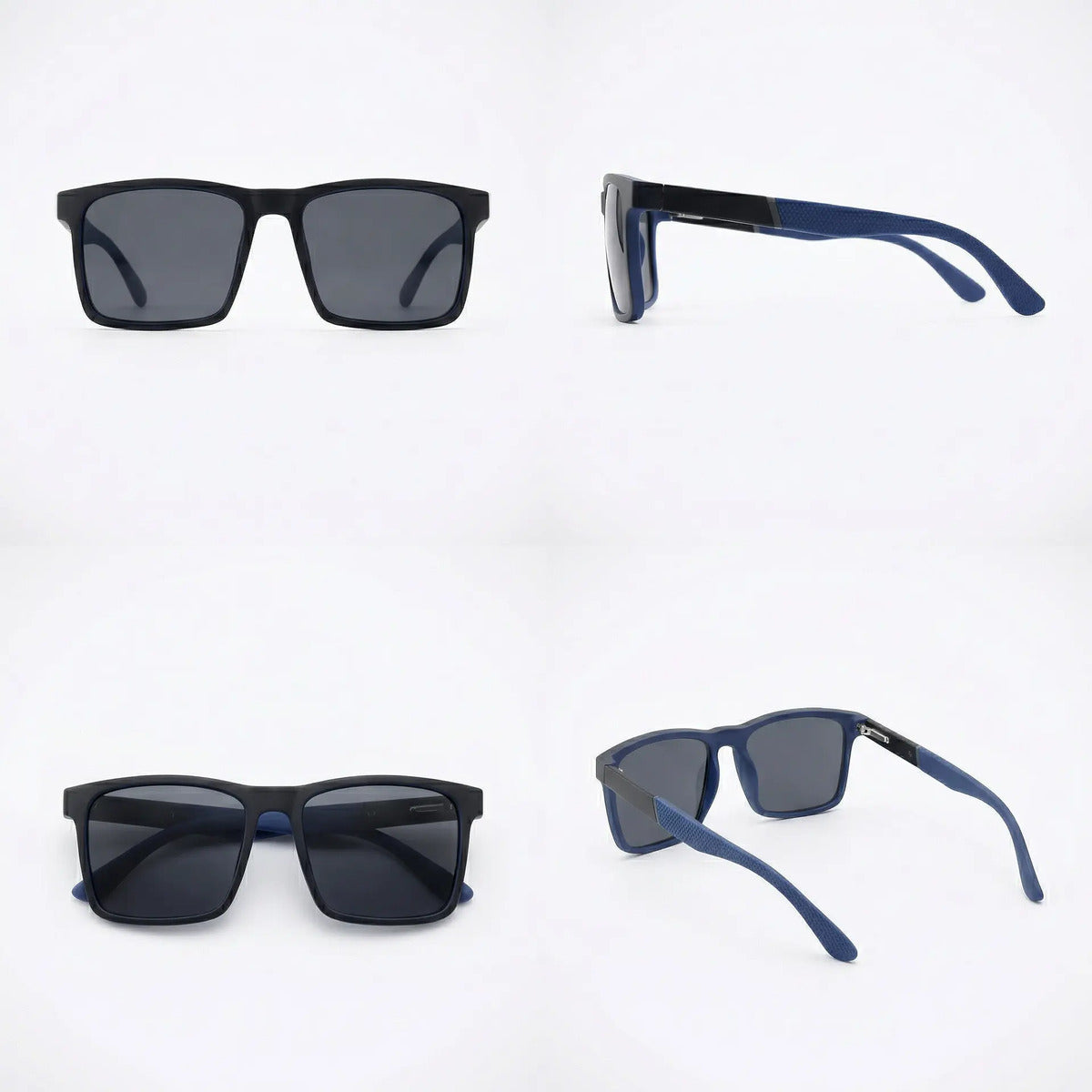 Óculos De Sol Triton Grey E Blue Uv400 Polarizado Unissex