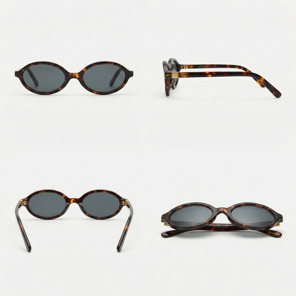 Óculos De Sol Hélios Miu Tortoise - Sun Uv400 Polarizado