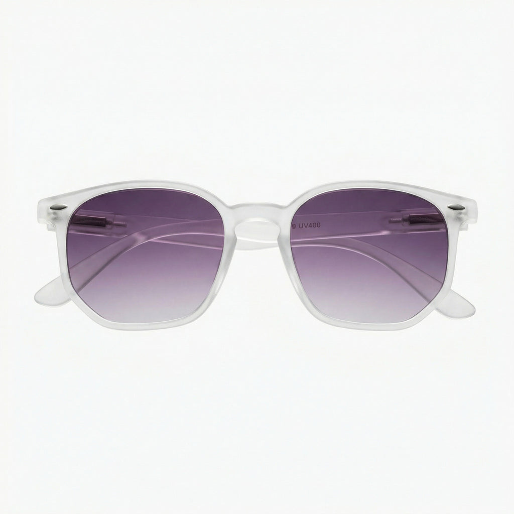 Óculos De Sol Lumina Cristal Lilac Uv400 Polarizado Unissex