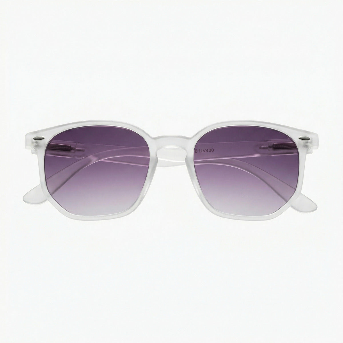 Óculos De Sol Lumina Cristal Lilac Uv400 Polarizado Unissex