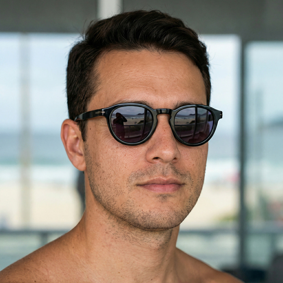 Óculos De Sol Talisman Tortoise - Noir Uv400 Polarizado